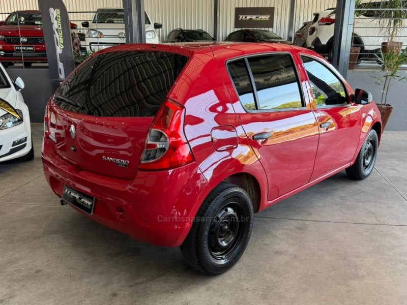 SANDERO 1.0 AUTHENTIQUE 16V FLEX 4P MANUAL - 2010 - CAMPO BOM