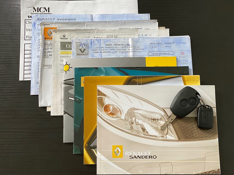 SANDERO 1.6 EXPRESSION 8V FLEX 4P MANUAL - 2009 - CAXIAS DO SUL