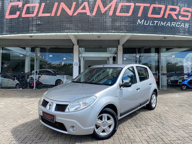 sandero 1.6 expression 8v flex 4p manual 2009 caxias do sul