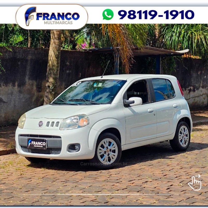 FIAT - UNO - 2012/2013 - Branca - Sob Consulta