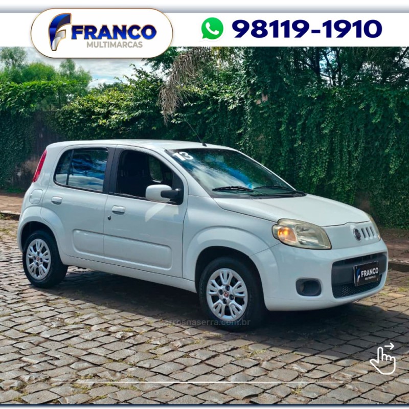 UNO 1.0 EVO VIVACE 8V FLEX 4P MANUAL - 2013 - VACARIA