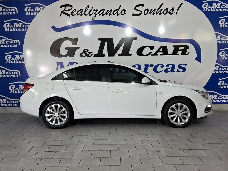 CRUZE 1.8 LT 16V FLEX 4P AUTOMÁTICO - 2015 - SãO SEBASTIãO DO CAí
