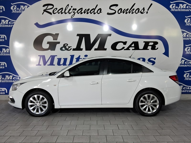 CRUZE 1.8 LT 16V FLEX 4P AUTOMÁTICO - 2015 - SãO SEBASTIãO DO CAí