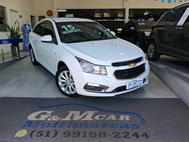 cruze 1.8 lt 16v flex 4p automatico 2015 sao sebastiao do cai
