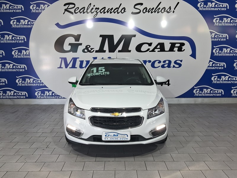 CRUZE 1.8 LT 16V FLEX 4P AUTOMÁTICO - 2015 - SãO SEBASTIãO DO CAí