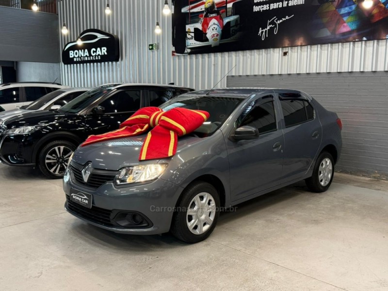 logan 1.0 authentique 16v flex 4p manual 2015 caxias do sul