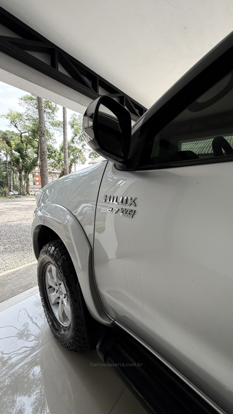 HILUX 2.7 SRV 4X2 CD 16V FLEX 4P AUTOMÁTICO - 2013 - CANELA
