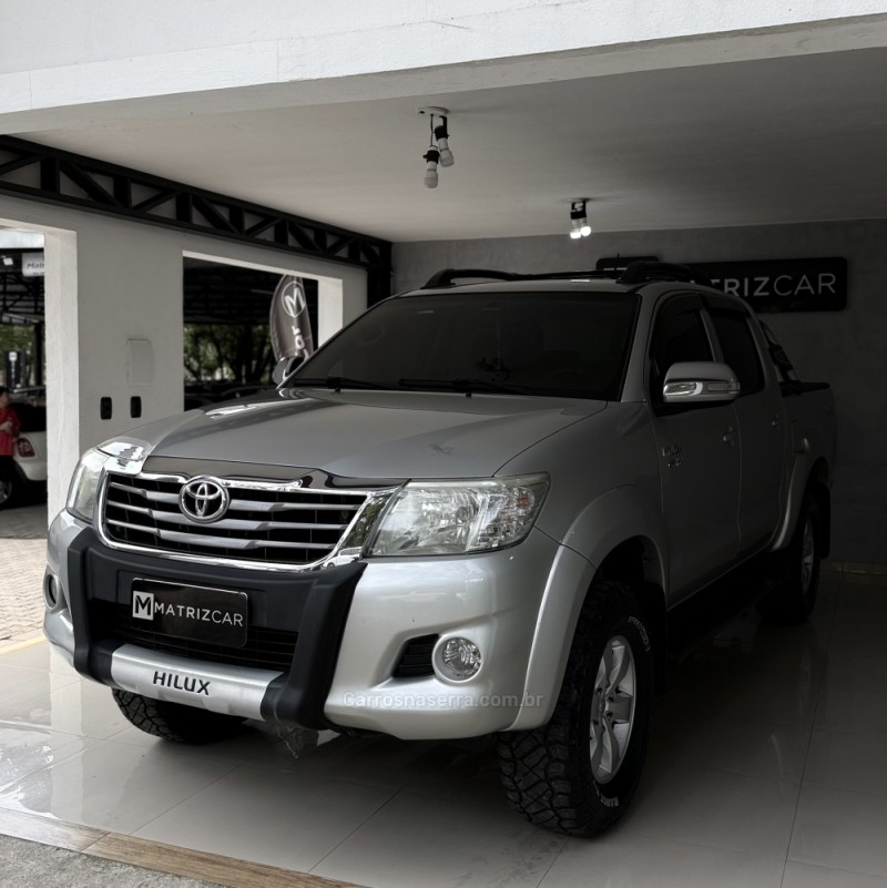 HILUX 2.7 SRV 4X2 CD 16V FLEX 4P AUTOMÁTICO - 2013 - CANELA