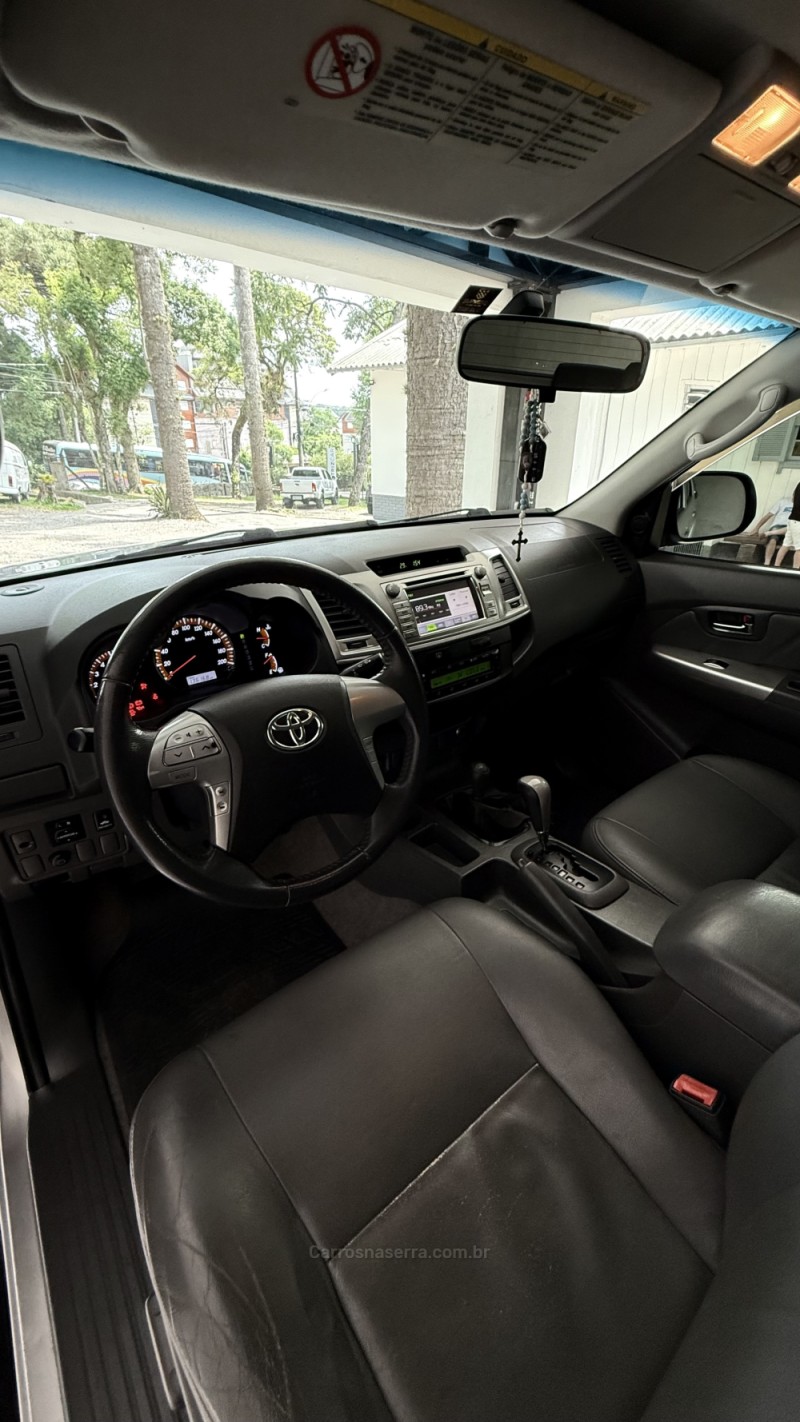 HILUX 2.7 SRV 4X2 CD 16V FLEX 4P AUTOMÁTICO - 2013 - CANELA