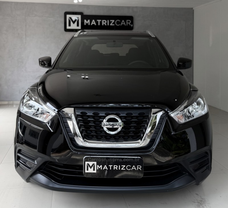 kicks 1.6 16v flex s 4p manual 2018 canela