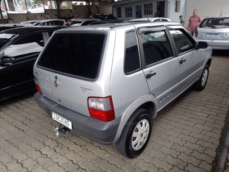UNO 1.0 MPI MILLE WAY ECONOMY 8V FLEX 4P MANUAL - 2010 - CAXIAS DO SUL