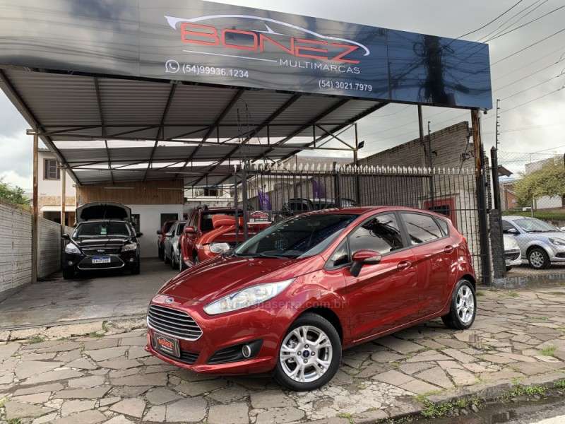 fiesta 1.5 se hatch 16v flex 4p manual 2014 caxias do sul
