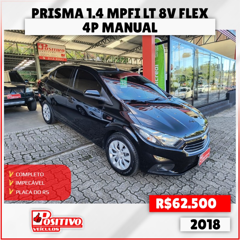 prisma 1.4 mpfi lt 8v flex 4p manual 2018 caxias do sul