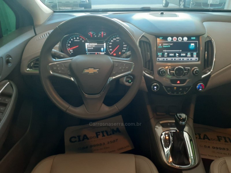 CRUZE 1.4 TURBO LTZ 16V FLEX 4P AUTOMÁTICO - 2017 - CANELA