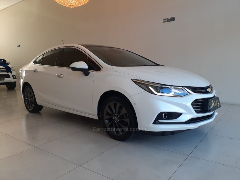 CRUZE 1.4 TURBO LTZ 16V FLEX 4P AUTOMÁTICO - 2017 - CANELA