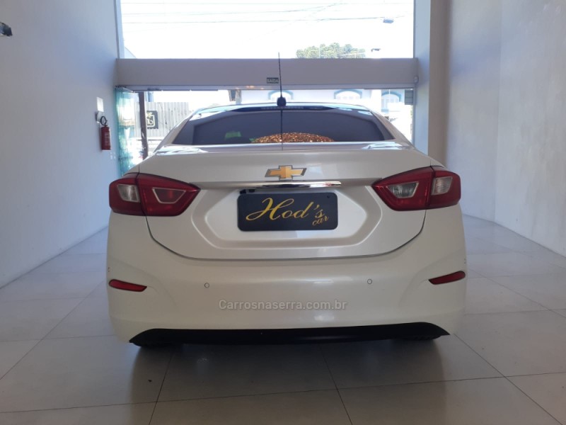 CRUZE 1.4 TURBO LTZ 16V FLEX 4P AUTOMÁTICO - 2017 - CANELA