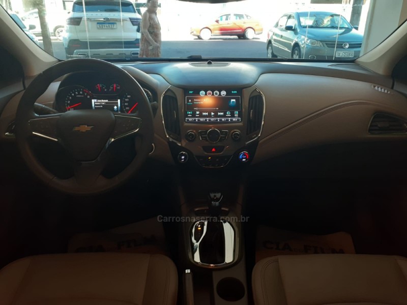 CRUZE 1.4 TURBO LTZ 16V FLEX 4P AUTOMÁTICO - 2017 - CANELA