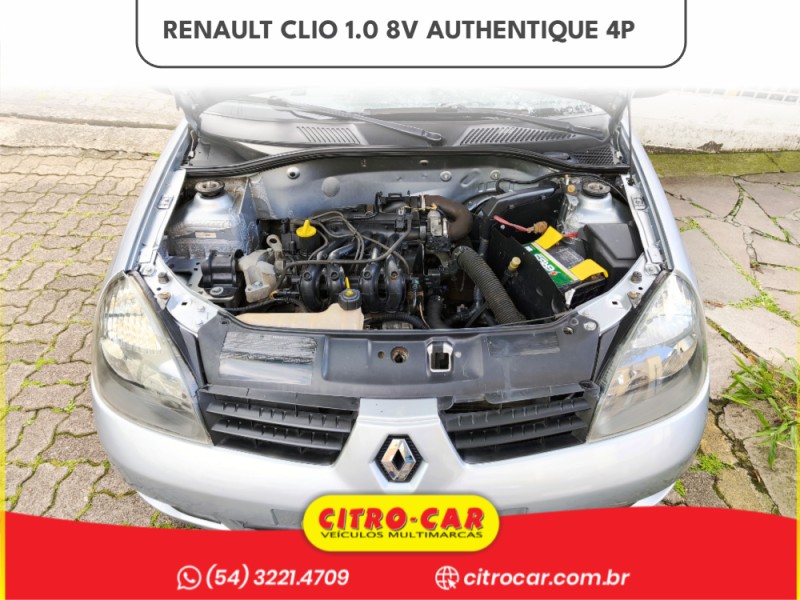 CLIO 1.0 AUTHENTIQUE 8V GASOLINA 4P MANUAL - 2006 - CAXIAS DO SUL