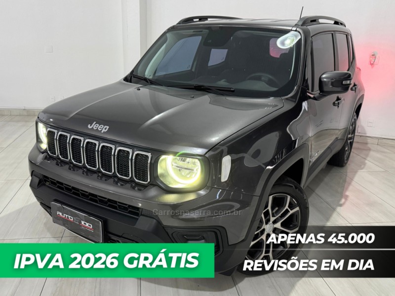 renegade 1.3 longitude t270 16v turbo flex 4p automatico 2023 caxias do sul