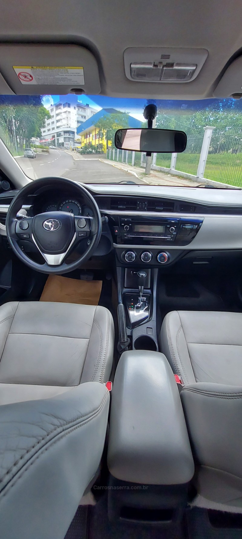 COROLLA 1.8 GLI 16V FLEX 4P AUTOMÁTICO - 2016 - BOM PRINCíPIO