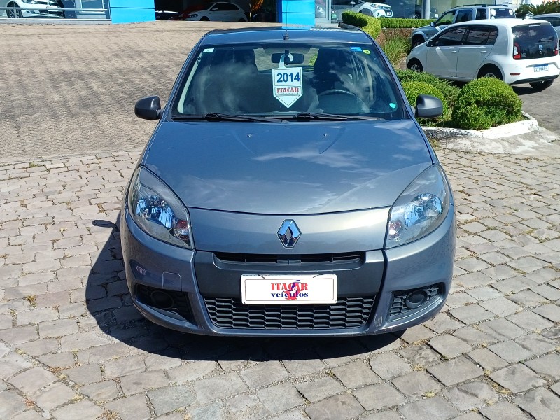 SANDERO 1.0 AUTHENTIQUE 16V FLEX 4P MANUAL - 2014 - FLORES DA CUNHA