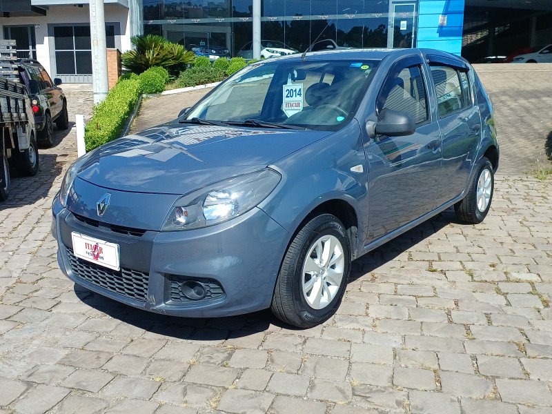 SANDERO 1.0 AUTHENTIQUE 16V FLEX 4P MANUAL - 2014 - FLORES DA CUNHA