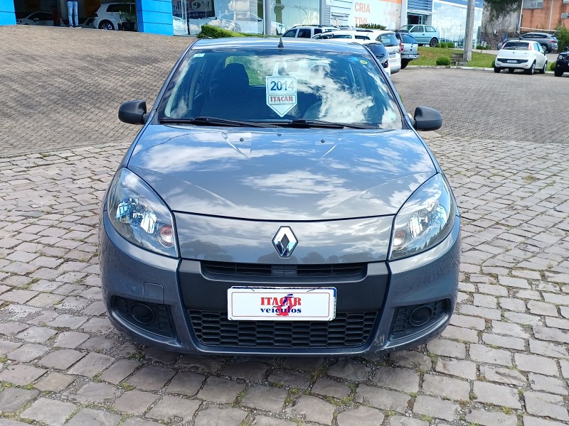 SANDERO 1.0 AUTHENTIQUE 16V FLEX 4P MANUAL - 2014 - FLORES DA CUNHA