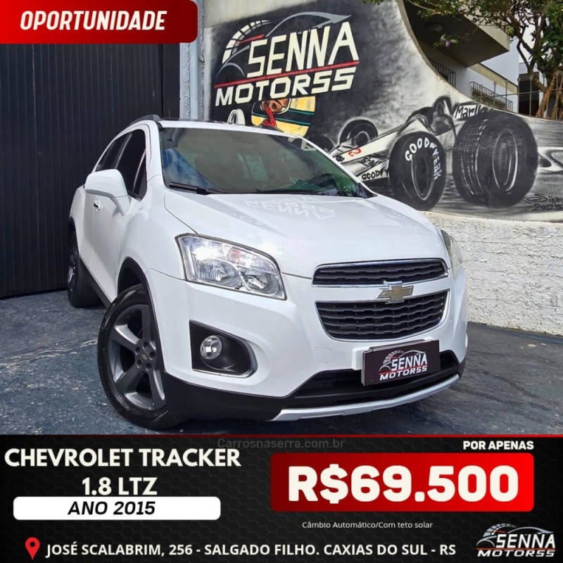 tracker 1.8 mpfi ltz 4x2 16v flex 4p automatico 2015 caxias do sul