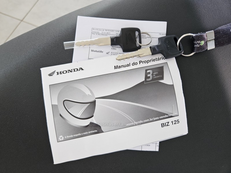 BIZ 125  - 2024 - TAPEJARA