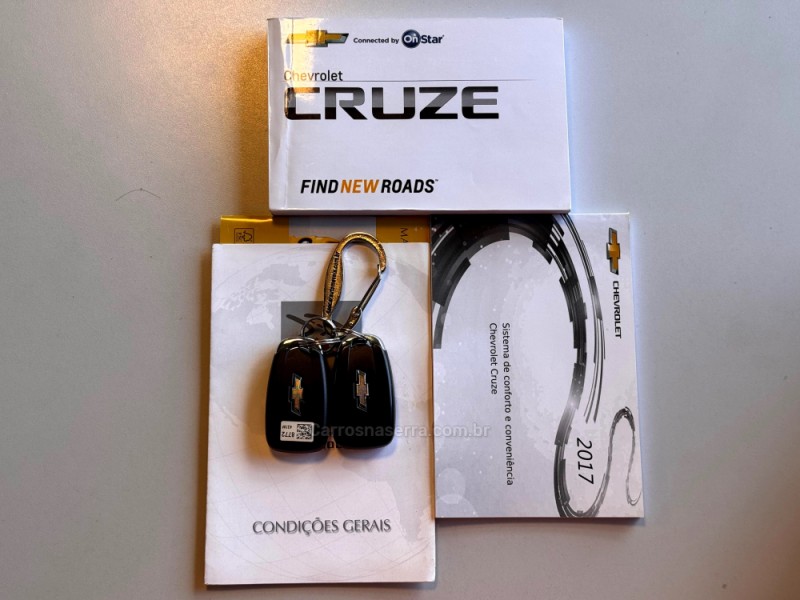 CRUZE 1.4 TURBO LTZ 16V FLEX 4P AUTOMÁTICO - 2017 - CASCA