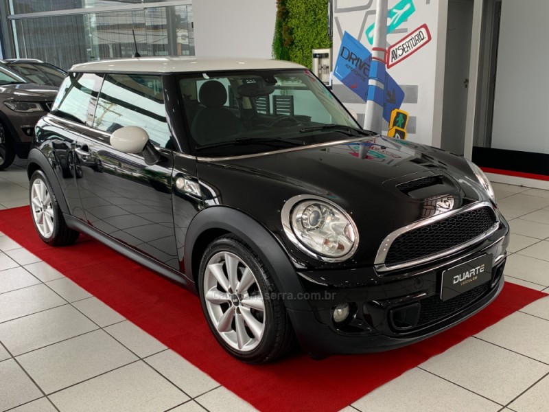 cooper 1.6 s 16v turbo gasolina 2p automatico 2013 porto alegre