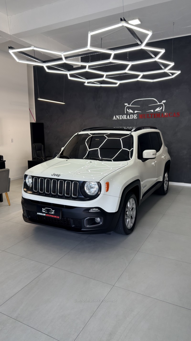 RENEGADE 1.8 16V FLEX LONGITUDE 4P AUTOMÁTICO - 2016 - CAXIAS DO SUL
