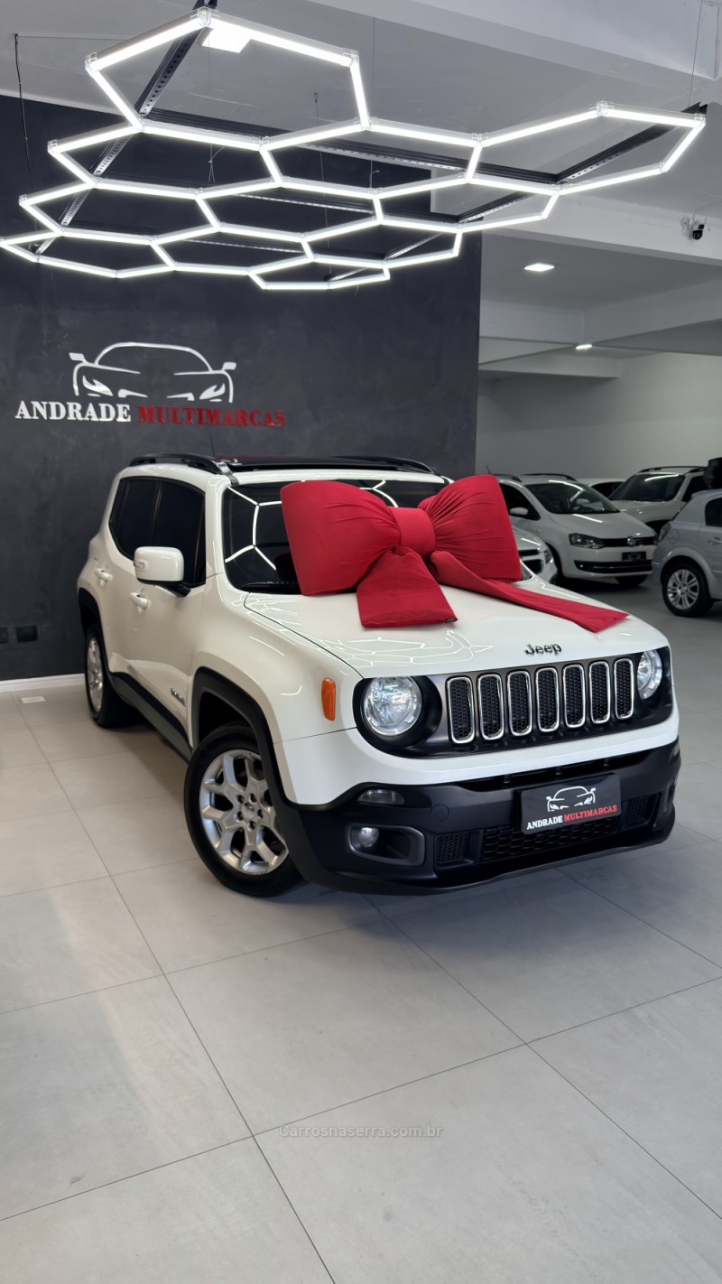 renegade 1.8 16v flex longitude 4p automatico 2016 caxias do sul