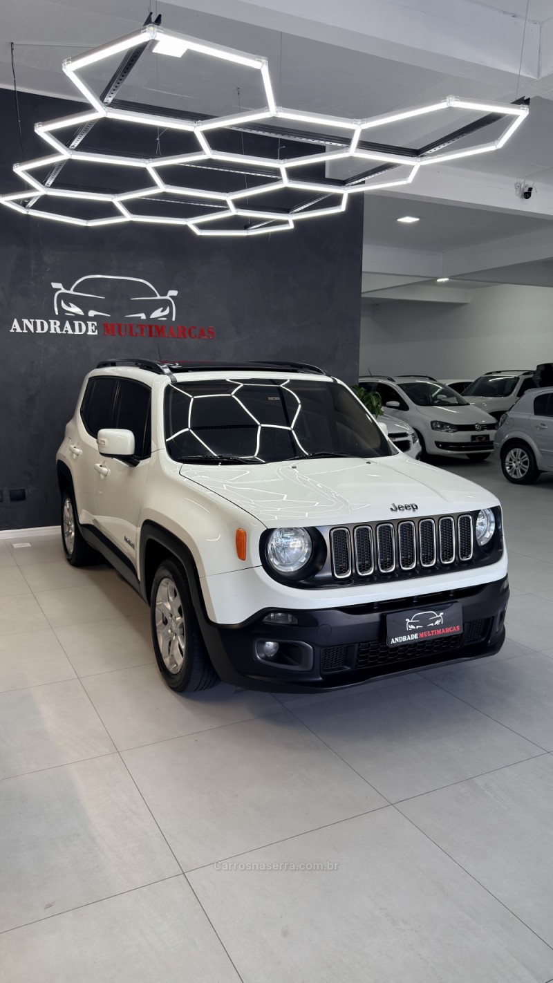 RENEGADE 1.8 16V FLEX LONGITUDE 4P AUTOMÁTICO - 2016 - CAXIAS DO SUL