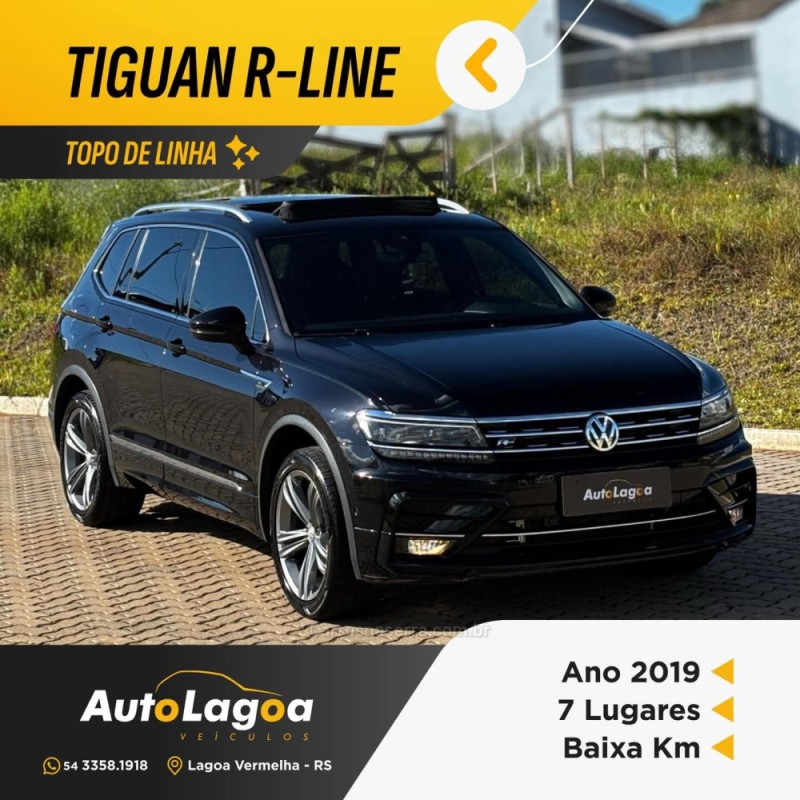 tiguan 2.0 allspace r line 350 tsi 4x4 gasolina 4p 2019 lagoa vermelha