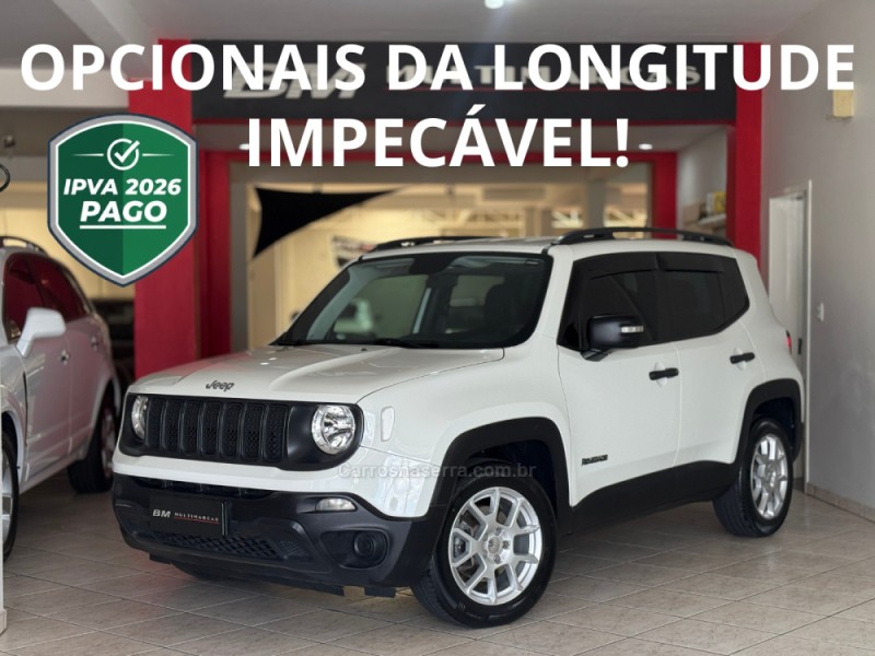renegade 1.8 16v flex sport 4p automatico 2019 guapore
