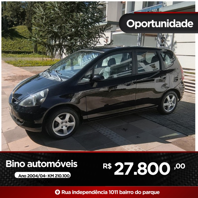 fit 1.4 lxl 8v gasolina 4p automatico 2004 farroupilha