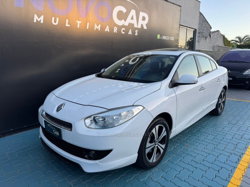 fluence 2.0 gt line 16v flex 4p automatico 2014 estancia velha