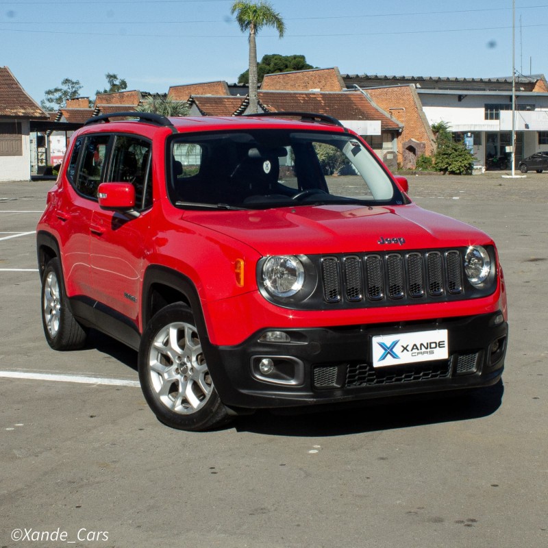 renegade 1.8 16v flex longitude 4p automatico 2016 flores da cunha