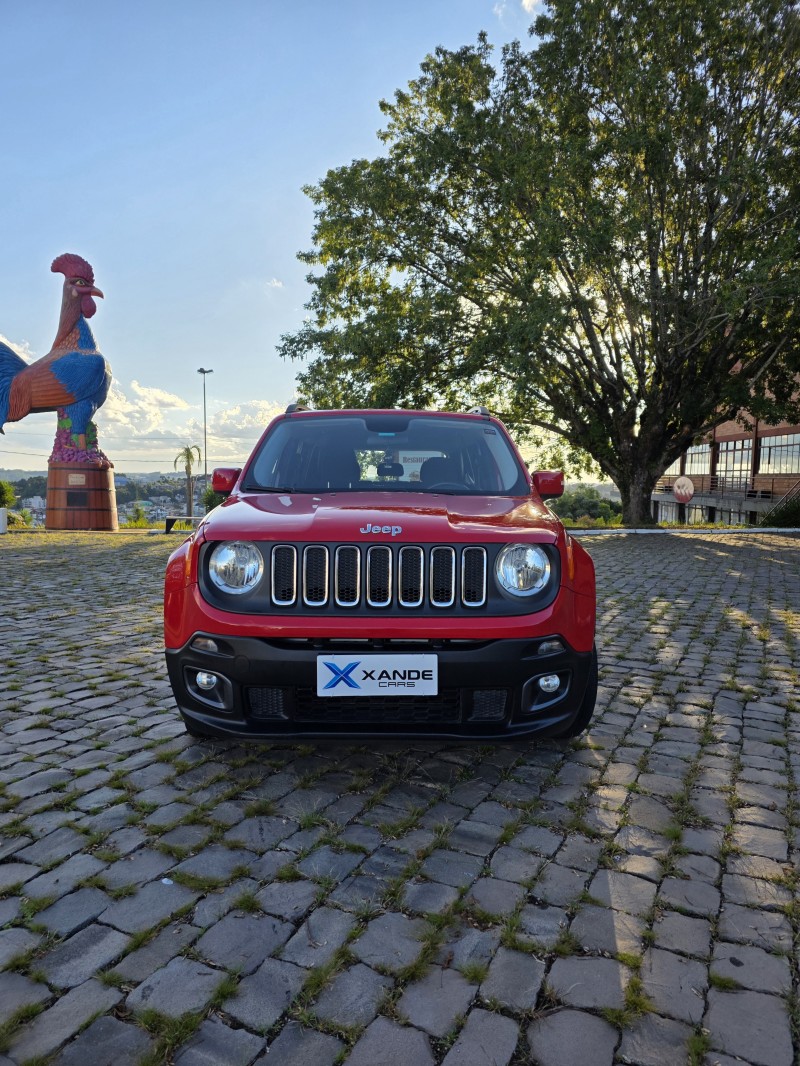 renegade 1.8 16v flex longitude 4p automatico 2016 flores da cunha