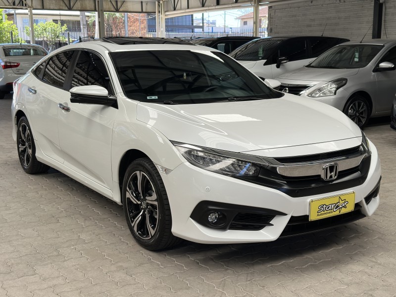 CIVIC 1.5 16V TOURING TURBO GASOLINA 4P AUTOMÁTICO - 2017 - CAXIAS DO SUL