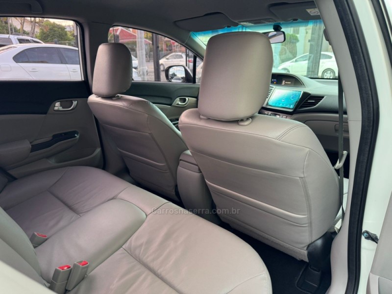 CIVIC 2.0 LXR 16V FLEX 4P AUTOMÁTICO - 2015 - ESTâNCIA VELHA