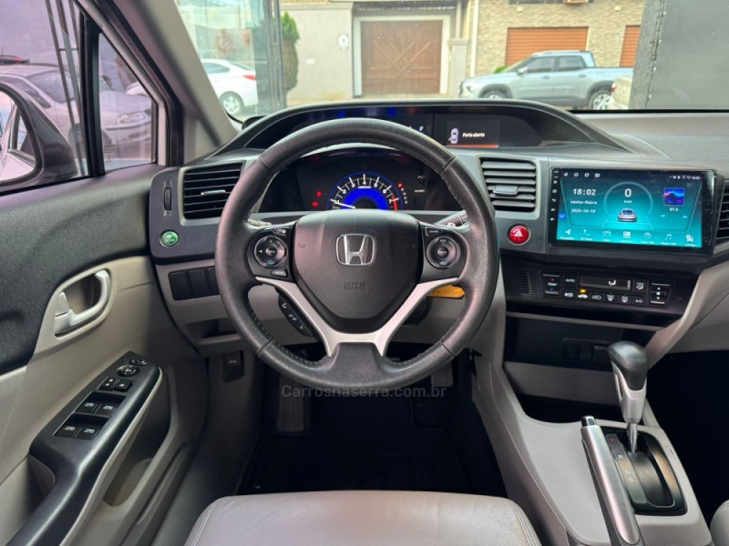 CIVIC 2.0 LXR 16V FLEX 4P AUTOMÁTICO - 2015 - ESTâNCIA VELHA