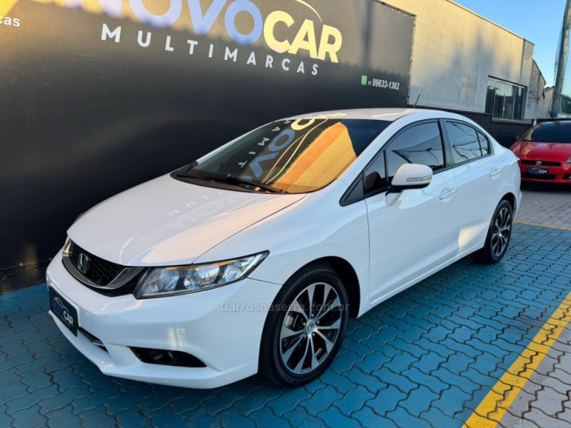 civic 2.0 lxr 16v flex 4p automatico 2015 estancia velha