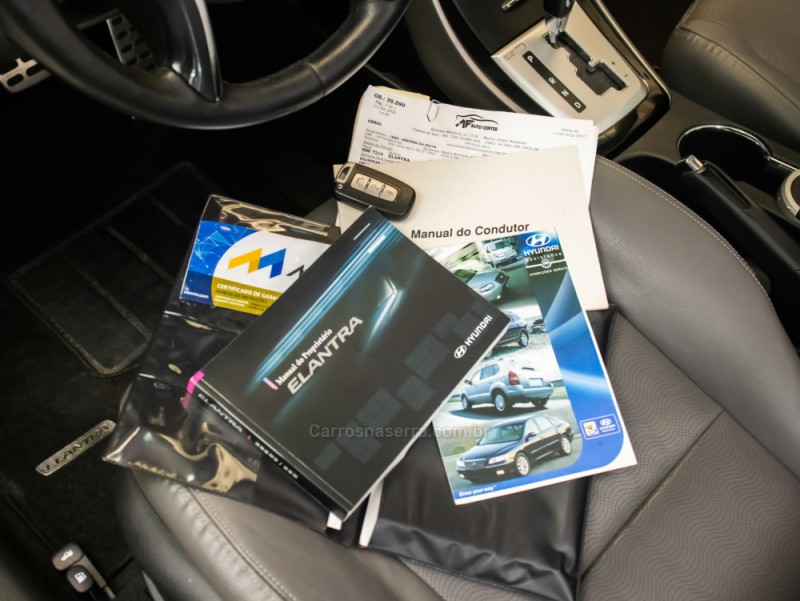 ELANTRA 1.8 GLS 16V GASOLINA 4P AUTOMÁTICO - 2012 - CAXIAS DO SUL