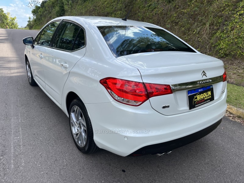 C4 LOUNGE 1.6 EXCLUSIVE 16V TURBO GASOLINA 4P AUTOMÁTICO - 2014 - BENTO GONçALVES