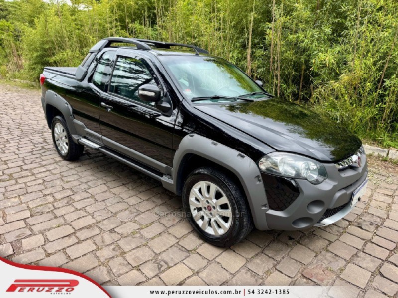 STRADA 1.8 MPI ADVENTURE CE 16V FLEX 2P MANUAL - 2016 - NOVA PRATA