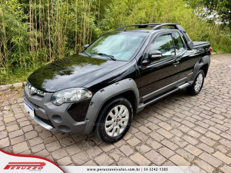 strada 1.8 mpi adventure ce 16v flex 2p manual 2016 nova prata