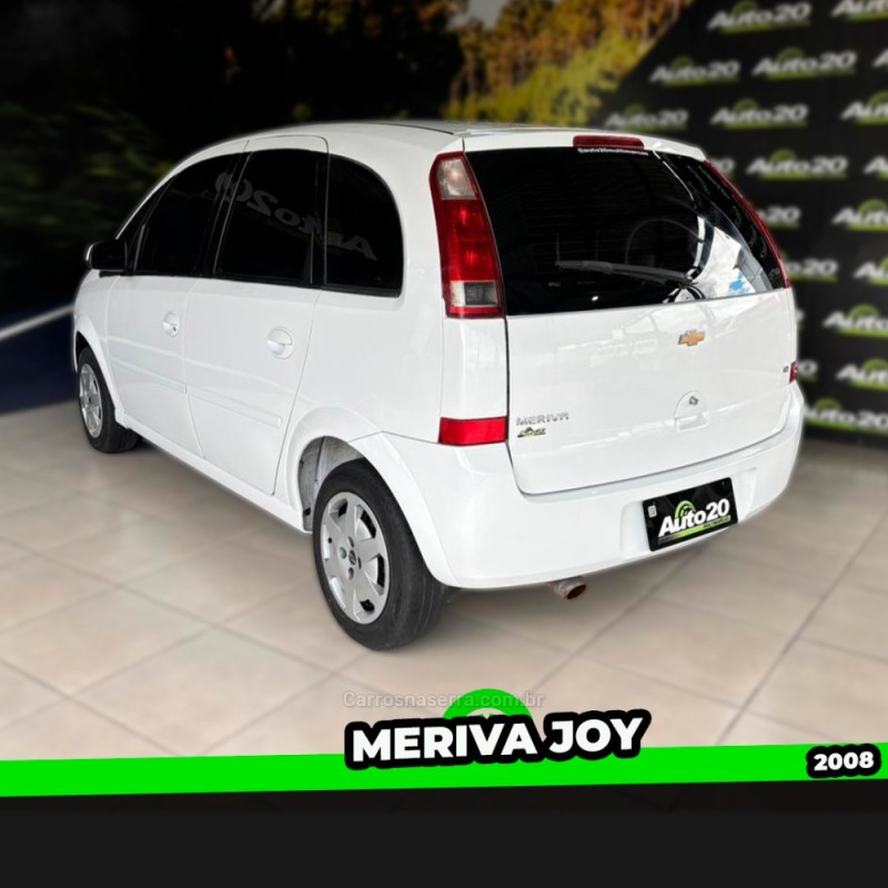 MERIVA 1.8 MPFI JOY 8V FLEX 4P MANUAL - 2008 - TAQUARA