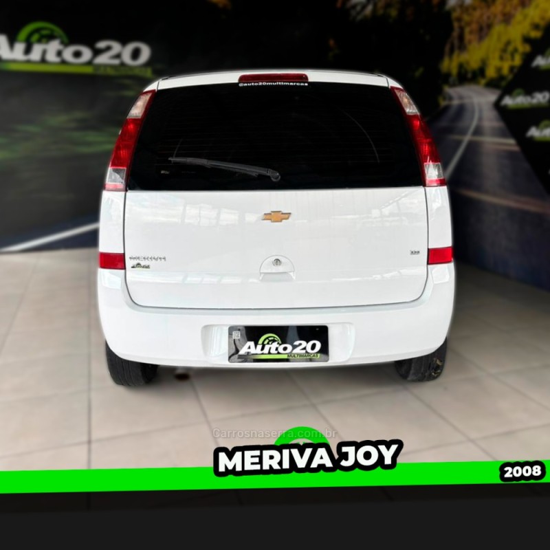 MERIVA 1.8 MPFI JOY 8V FLEX 4P MANUAL - 2008 - TAQUARA